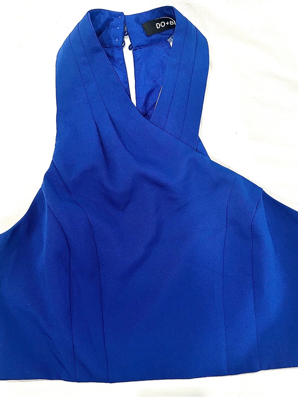 DO+BE Cobalt One-Shoulder Evening too